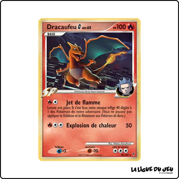 Rare - Pokemon - Vainqueurs Suprêmes - Dracaufeu G 20/147