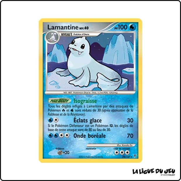 Rare - Pokemon - Vainqueurs Suprêmes - Lamantine 24/147