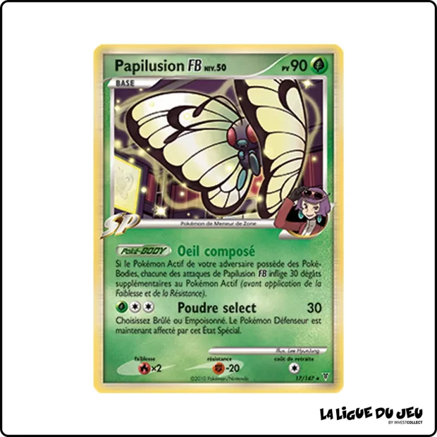 Rare - Pokemon - Vainqueurs Suprêmes - Papilusion FB 17/147