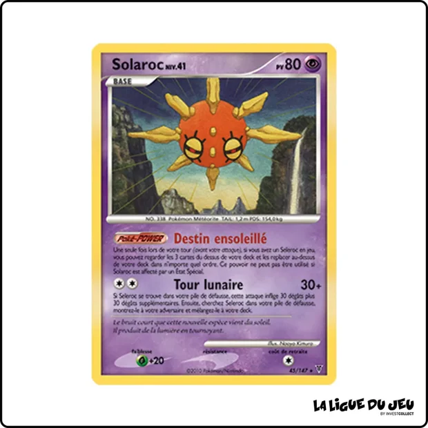 Rare - Pokemon - Vainqueurs Suprêmes - Solaroc 45/147