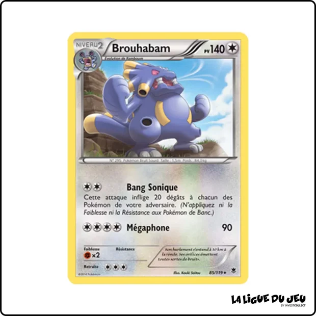 Rare - Pokemon - Vigueur Spectrale - Brouhabam 85/119