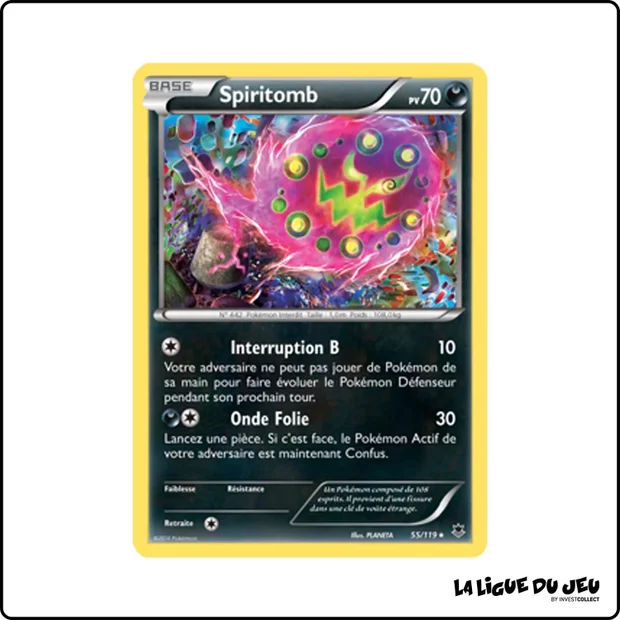 Rare - Pokemon - Vigueur Spectrale - Spiritomb 55/119