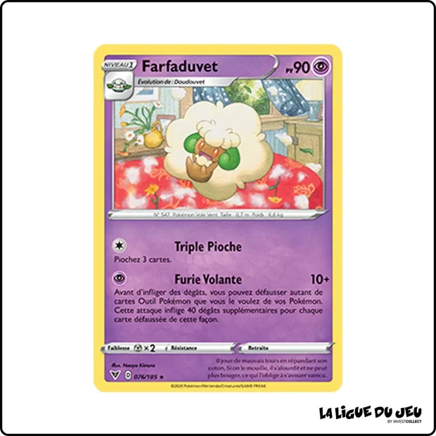 Rare - Pokemon - Voltage Éclatant - Farfaduvet 76/185