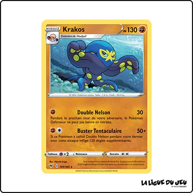 Rare - Pokemon - Voltage Éclatant - Krakos 101/185
