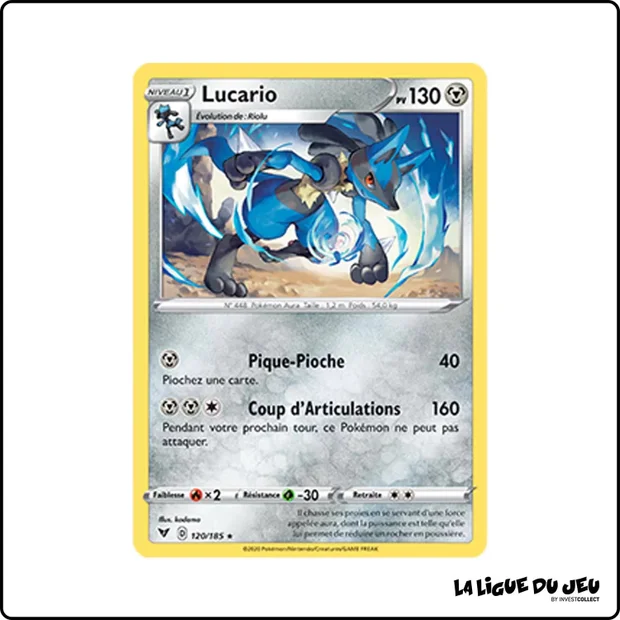 Rare - Pokemon - Voltage Éclatant - Lucario 120/185