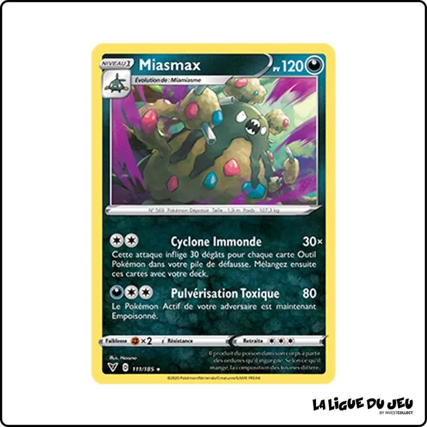 Rare - Pokemon - Voltage Éclatant - Miasmax 111/185