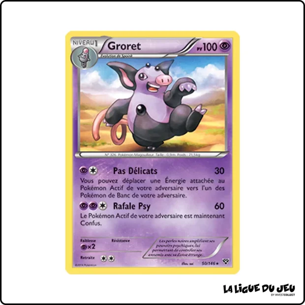 Rare - Pokemon - XY de Base - Groret 50/146