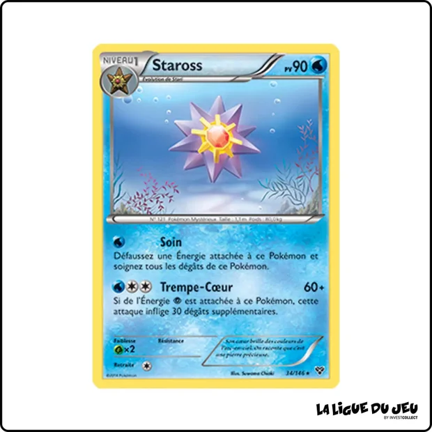Rare - Pokemon - XY de Base - Staross 34/146