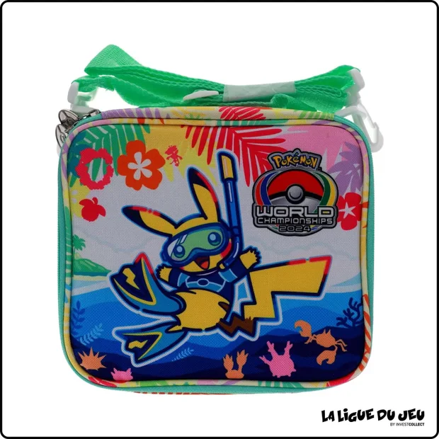 Sac Bandouilère pour Pin's - Play! Pokemon - World Championships Honolulu 2024 Competitor - Scellé