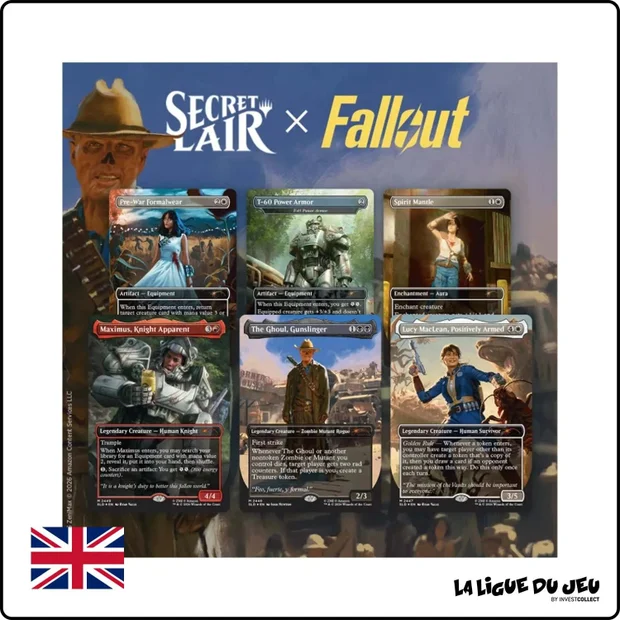 Secret Lair - Magic the Gathering - Fallout : Beyond Vault 33 - Non Foil - Scellé - Anglais