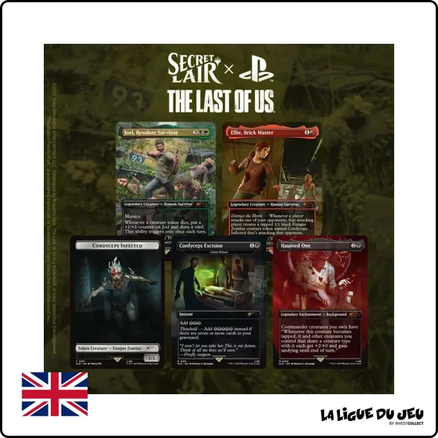 Secret Lair - Magic the Gathering - Playstation : The Last of Us Part 1 - Non Foil - Scellé - Anglais