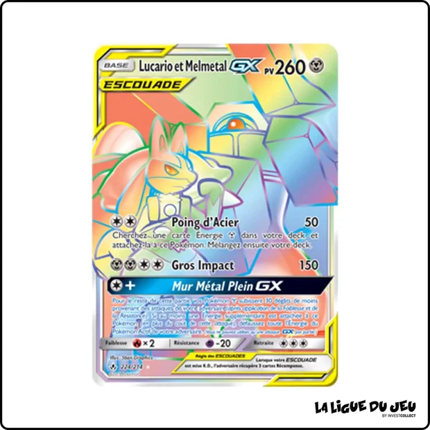 Secrete - Pokemon - Alliance Infaillible - Lucario et Melmetal GX 224/214