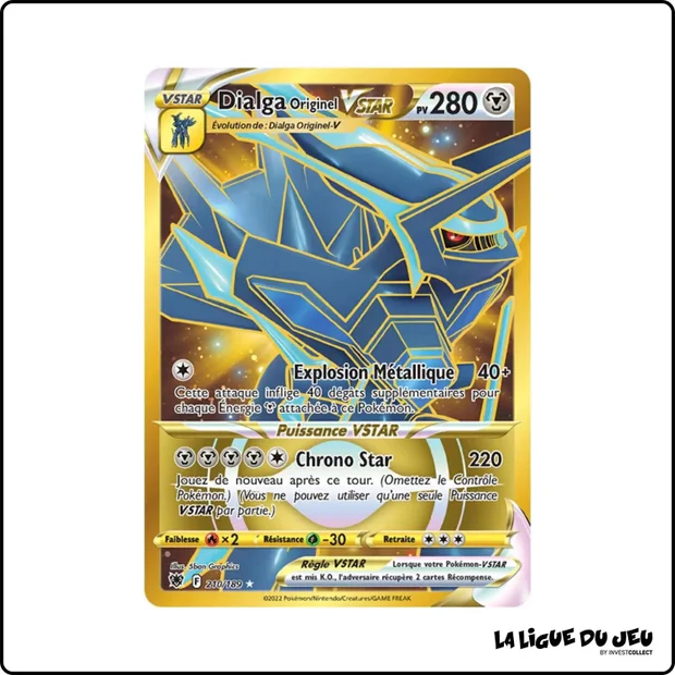 Secrete - Pokemon - Astres Radieux - Dialga Originel VSTAR 210/189