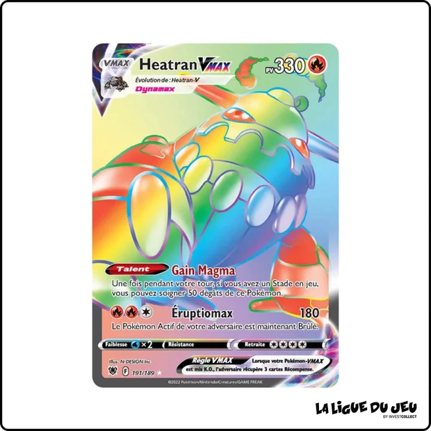 Secrete - Pokemon - Astres Radieux - Heatran VMAX 191/189