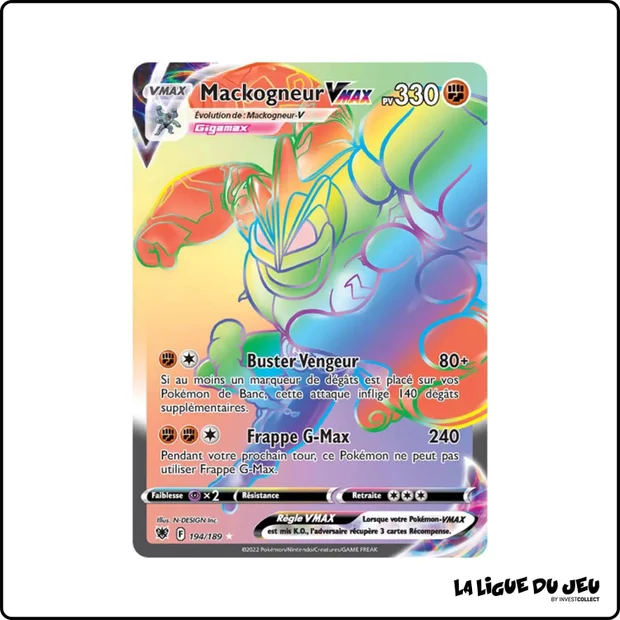Secrete - Pokemon - Astres Radieux - Mackogneur VMAX 194/189