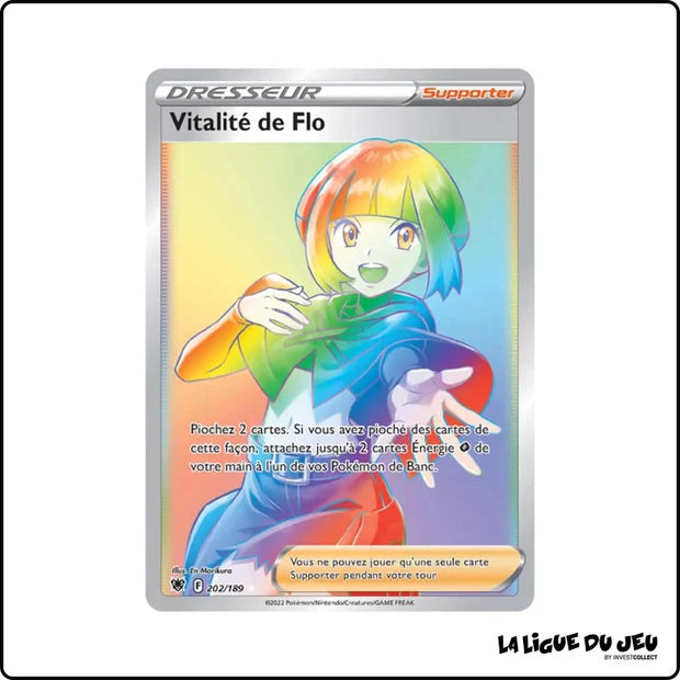 Secrete - Pokemon - Astres Radieux - Vitalité de Flo 202/189