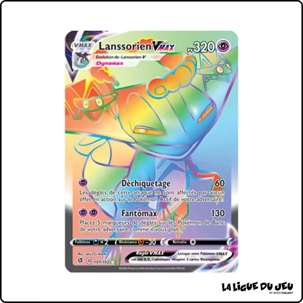 Secrete - Pokemon - Clash des Rebelles - Lanssorien VMAX 197/192