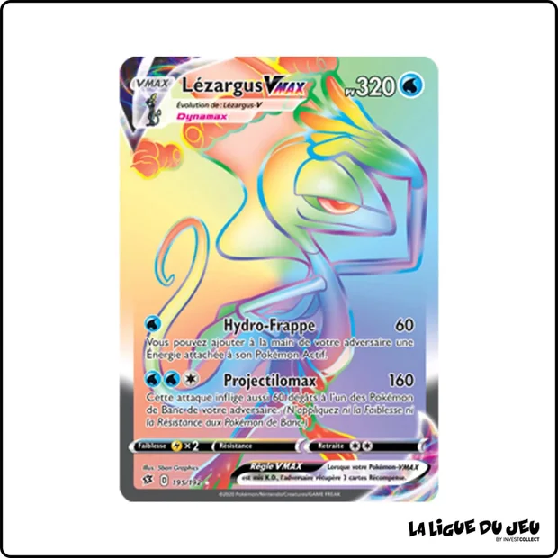 Secrete - Pokemon - Clash des Rebelles - Lézargus VMAX 195/192