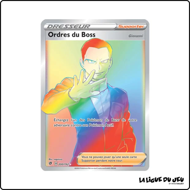 Secrete - Pokemon - Clash des Rebelles - Ordres du Boss 200/192