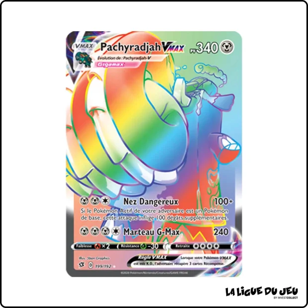 Secrete - Pokemon - Clash des Rebelles - Pachyradjah VMAX 199/192