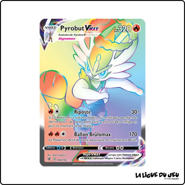 Secrete - Pokemon - Clash des Rebelles - Pyrobut VMAX 194/192