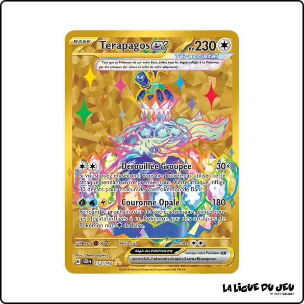 Secrete - Pokemon - Couronne Stellaire - Terapagos-ex 173/142