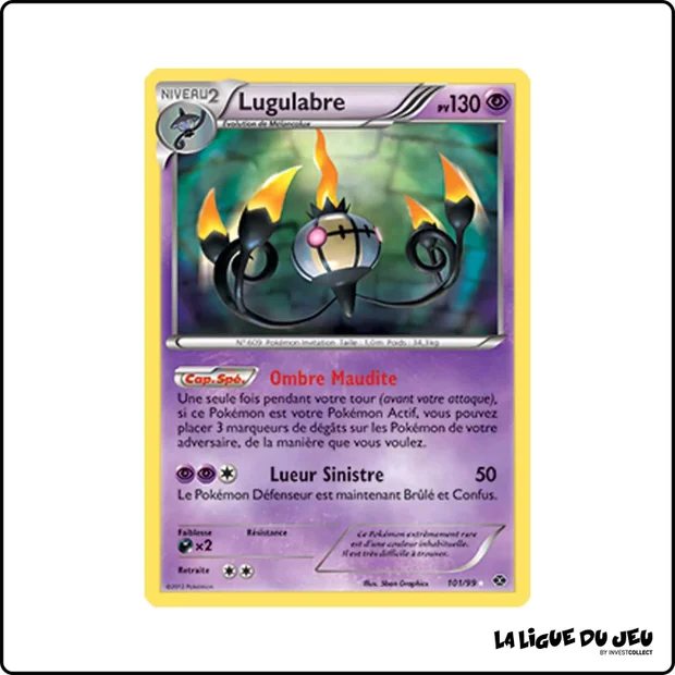 Secrete - Pokemon - Destinées Futures - Lugulabre 101/99