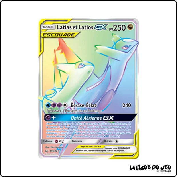 Secrete - Pokemon - Duo de Choc - Latias et Latios GX 190/181