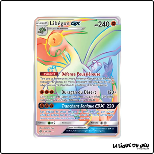 Secrete - Pokemon - Éclipse Cosmique - Libégon GX 256/236