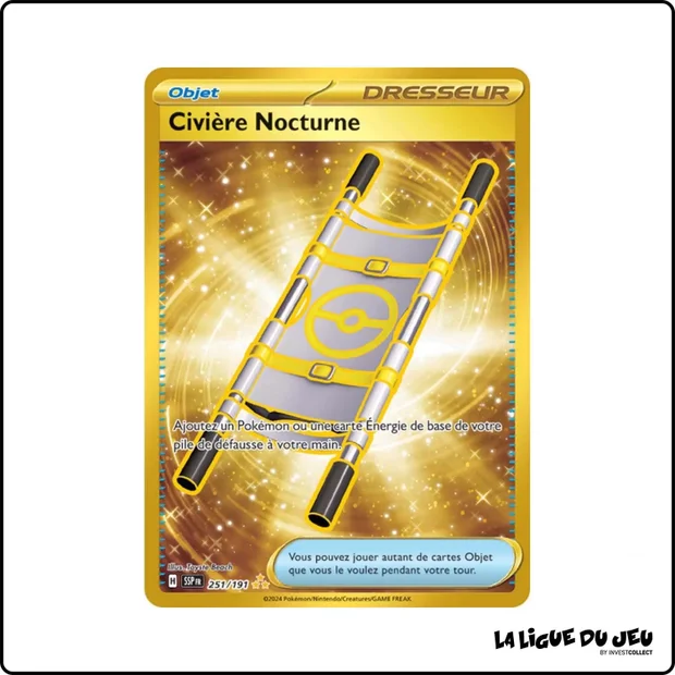 Secrete - Pokemon - Étincelles Déferlantes - Civière Nocturne 251/191