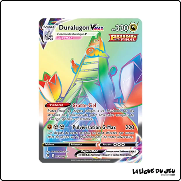 Secrete - Pokemon - Évolution Céleste - Duralugon VMAX 219/203