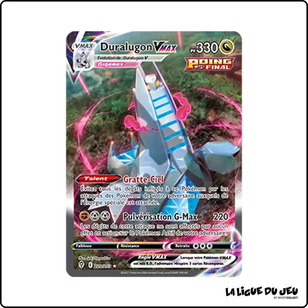Secrete - Pokemon - Évolution Céleste - Duralugon VMAX 220/203