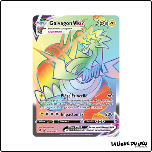 Secrete - Pokemon - Évolution Céleste - Galvagon VMAX 210/203