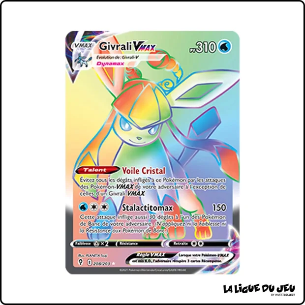 Secrete - Pokemon - Évolution Céleste - Givrali VMAX 208/203