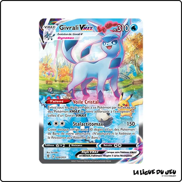 Secrete - Pokemon - Évolution Céleste - Givrali VMAX 209/203