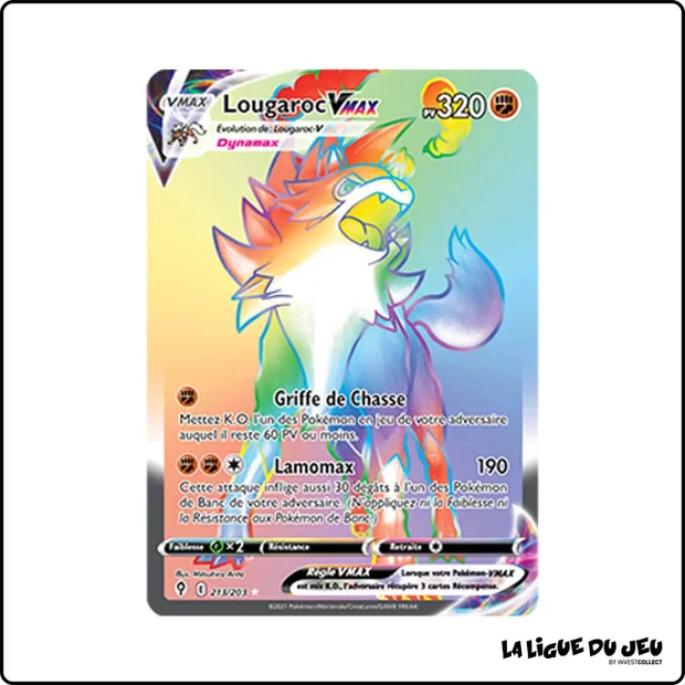 Secrete - Pokemon - Évolution Céleste - Lougaroc VMAX 213/203