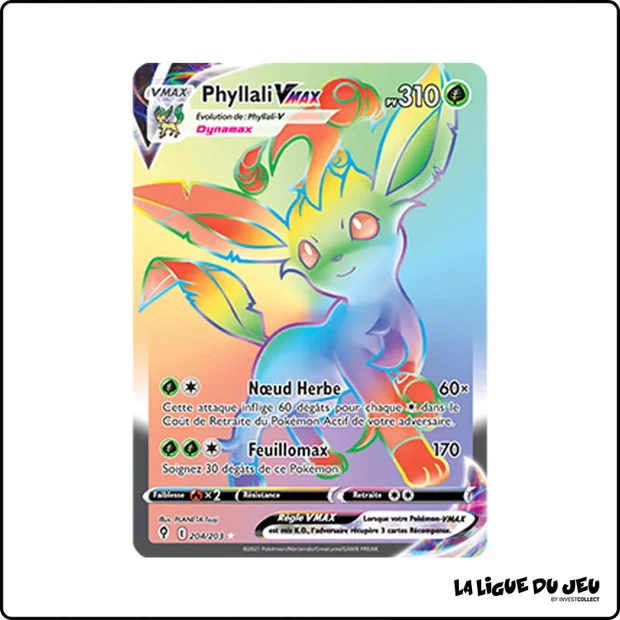 Secrete - Pokemon - Évolution Céleste - Phyllali VMAX 204/203
