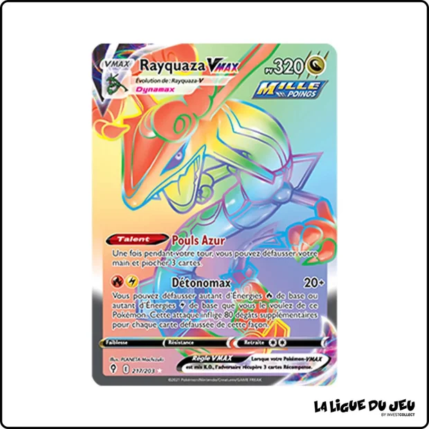 Secrete - Pokemon - Évolution Céleste - Rayquaza VMAX 217/203