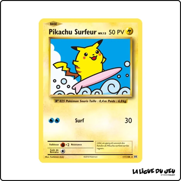 Secrete - Pokemon - Évolutions - Pikachu Surfeur 111/108