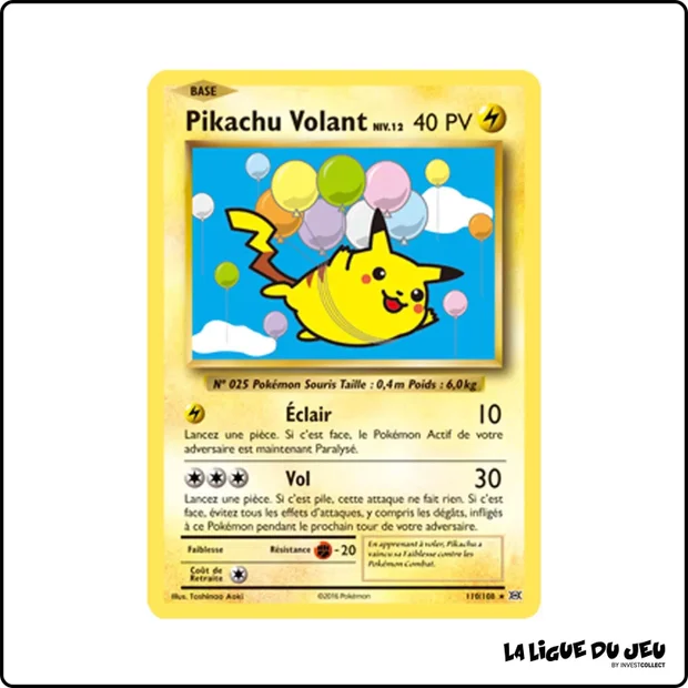 Secrete - Pokemon - Évolutions - Pikachu Volant 110/108