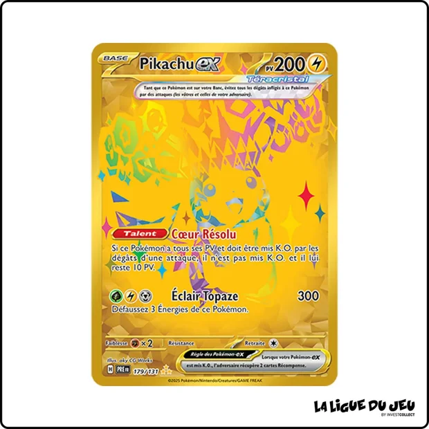 Secrete - Pokemon - Évolutions Prismatiques - Pikachu ex 179/131