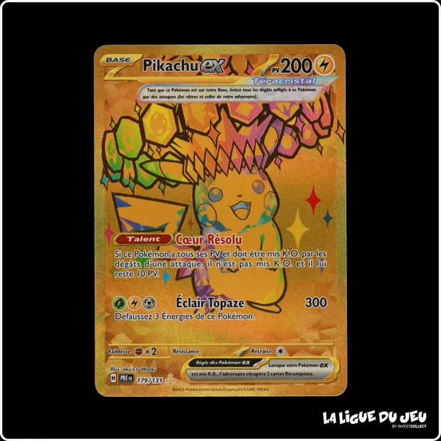 Secrete - Pokemon - Évolutions Prismatiques - Pikachu ex 179/131