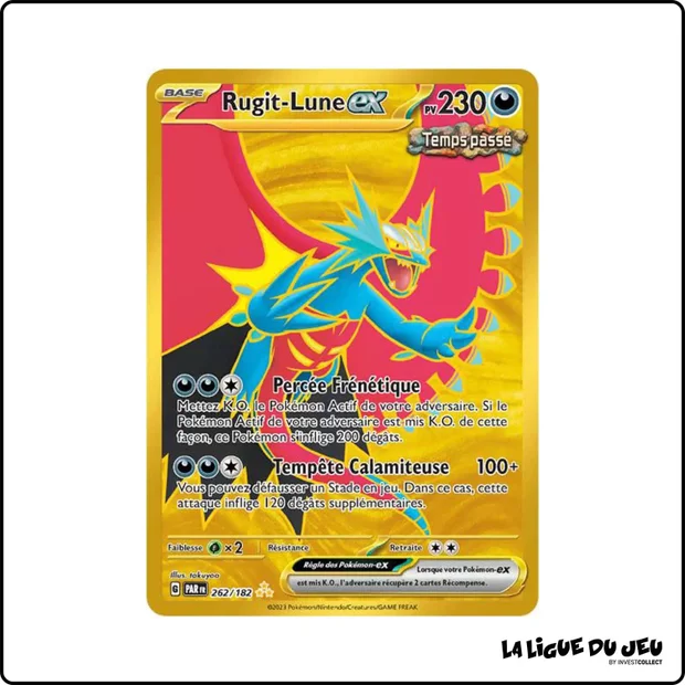 Secrete - Pokemon - Faille Paradoxe - Rugit-Lune-ex 262/182