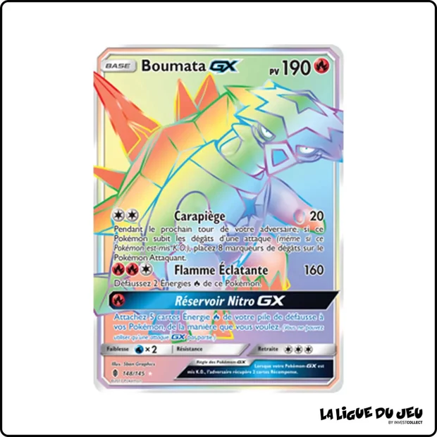 Secrete - Pokemon - Gardiens Ascendants - Boumata GX 148/145