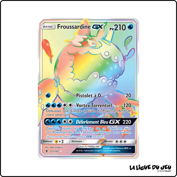 Secrete - Pokemon - Gardiens Ascendants - Froussardine GX 151/145