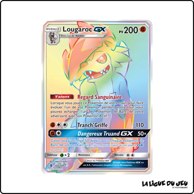 Secrete - Pokemon - Gardiens Ascendants - Lougaroc GX 156/145