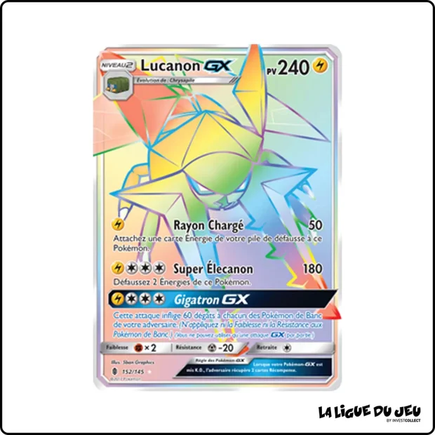 Secrete - Pokemon - Gardiens Ascendants - Lucanon GX 152/145
