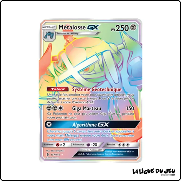 Secrete - Pokemon - Gardiens Ascendants - Métalosse GX 157/145