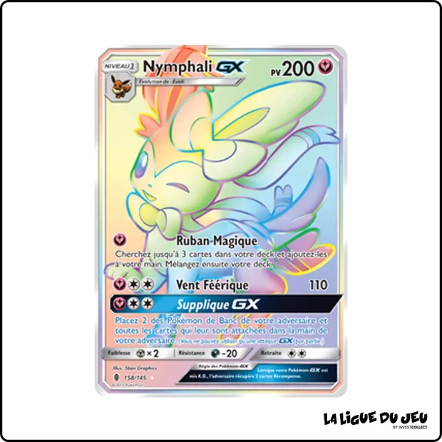 Secrete - Pokemon - Gardiens Ascendants - Nymphali GX 158/145