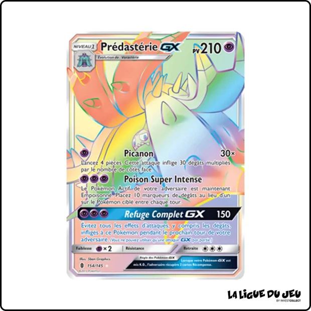 Secrete - Pokemon - Gardiens Ascendants - Prédastérie GX 154/145